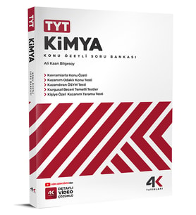4K 2026 Tyt Kimya Konu Özetli Soru Bankası