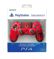 Playstation DualShock 4 Uyumlu Spider-MaN Desenli Ps4 Oyun Kolu Pc + Ps4 (1.5MT ŞARJ KABLOSU)