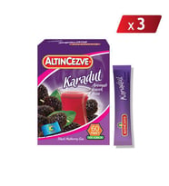 Altıncezve Karadut Aromalı Tek İçimlik İçecek Tozu 40 x 1.5 Gr - 3LÜ PAKET