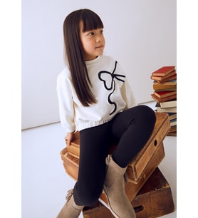 Mayoral Kız Çocuk Tayt Ve Sweatshirt Set Siyah