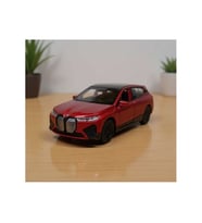 Welly 1:32 Ölçek Bmw Ix// Red Çek-Bırak Metal Araba 12 cm