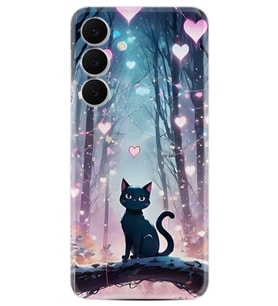 Samsung Galaxy S25 FE Kılıf Boutique Baskılı Resimli Love Cats Tree Pcode -050