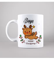 Mutlu Yıllar & Merry Christmas & Yılbaşı Tasarımlı Kupa Kişiye Özel