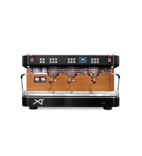 Dalla Corte DCPROXT-3-DN XT CLASSİC (3 Gruplu) Kahve Makinesi, SİYAH-CEVİZ