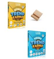 Trend Karma LGS 8. Sınıf Matematik ve Paragraf Yayın Deneme + Telefon Standı
