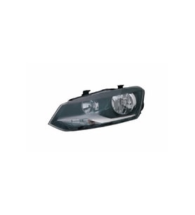 VOLKSWAGEN POLO ÖN FAR ELEKTRİKLİ MOTORLU SİYAH SOL 2009- 6R1941007G