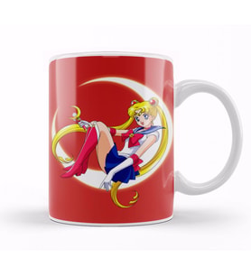 Sailor Moon 010 Kupa Bardak Porselen