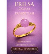 Sertifikalı Kadın Enerji Denge Yüzüğü – Kunzit Taşı Ayarlanabilir Gold İnce Kasa Boğa Terazi Burcu (Çok Renkli)