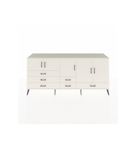Hyperion Konsol 6 Raflı 6 Çekmeceli 5 Kapaklı 220x44x99 Aytaşı-Aytaşı