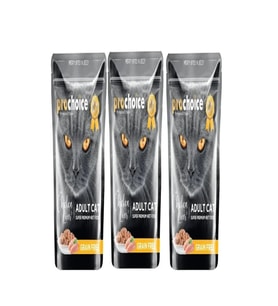 Yetişkin Kediler İçin,Tahılsız,Jöle İçinde Tavuk Ve Ciğer Parça Etli Yaş Mama 85 gr X3 ADET