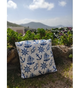 Karam Home Gemi Kırlent Kılıfı