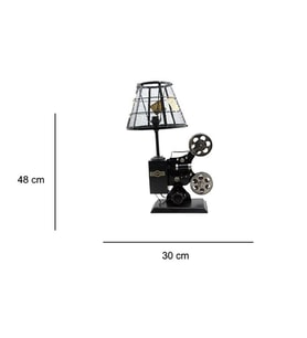 Abajur Metal Fotoğraf Makinesi Süsler Ev Oturma Odas TV kabine Masaüstü Ofis Dekorasyon