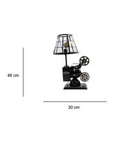 Abajur Metal Fotoğraf Makinesi Süsler Ev Oturma Odas TV kabine Masaüstü Ofis Dekorasyon