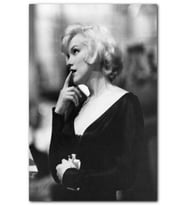 Cakatablo Marilyn Monroe 1960 Yılı Kaliforniya MDF Tablo