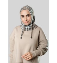 Vizon Bağcıklı Balaklava Boyunluklu Bere Jakar Ekoseli 2323_10
