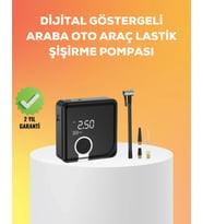 Çok Fonksiyonlu Akıllı Lastik Şişirme Cihazı