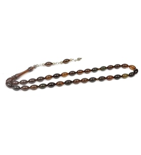 Sıkma Kehribar 6*10 mm  (Khr -10913)