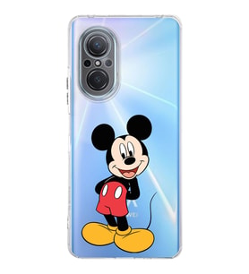 Huawei Nova 9 Se  Kamera korumalı Kapak Mickey Mouse Tasarımlı  Şeffaf Kılıf