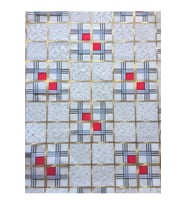 ŞEFFAF DESENLİ MASA ÖRTÜSÜ 1,4 mm 80 cm X 160 CM (Bej)