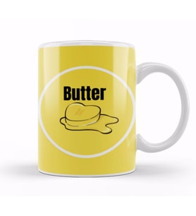 Butter Bts Army GIFT Kupa Bardak Porselen