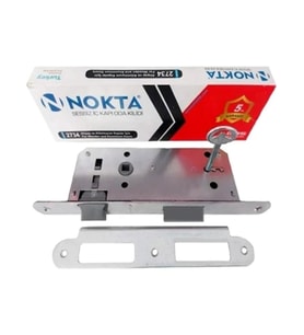 NSP  KİLİT SESSİZ İÇ ODA KAPI KİLİDİ NOKTA 23MM 40MM NİKEL