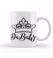 DaBaby Hip Hop Rap Logo Kupa Bardak Porselen
