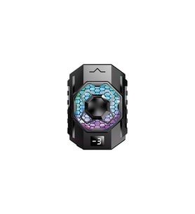 Dijital Derece Göstergeli RGB Telefon Soğutucu Yarı İletken Gaming Fan (Siyah)