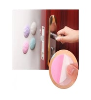 Çok Amaçlı Silikon Kapı Duvar Koruyucu Tampon 4'lü Paket Yapışkan Sessiz Kapı Stoperi