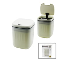 HAREKET SENSÖRLÜ=OTOMATİK AÇ-KAPA KAPAK - PİLLİ PLASTİK ÇÖP KOVASI 20LT GO-53-vice 01021