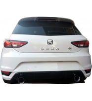 Seat Leon MK3 - 5F (2013-2019) STYLE Aero Dinamik Arka Tampon (Plastik)
