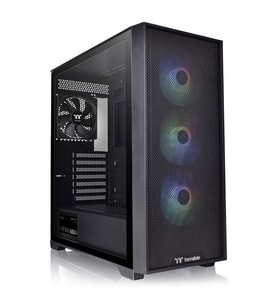 THERMALTAKE 650W 80+ BRONZE H390 TG CA-3Y9-65S1WE-00 4-RGB FANLI GAMING MIC TOWER PC KASASI