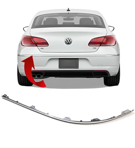 Vw Cc 2012-2017 Sol Arka Tampon Nikelajı 3C8807459B