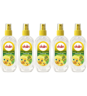 Dalin Bebek Yağı 200ML Sprey Nem ve Koruma (5 Li Set)