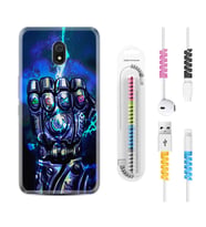 Xiaomi Redmi 8A 8 Pro 9C 9T 10C 11T Pro Kılıf Kablo Koruma Spiral Silikon Thunder Play 1760