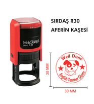KAŞECİNİZ SIRDAŞ R30 ÖĞRETMEN - AFERİN KAŞESİ + 25 cc SIRDAŞ MÜREKKEP - (MODEL 3)