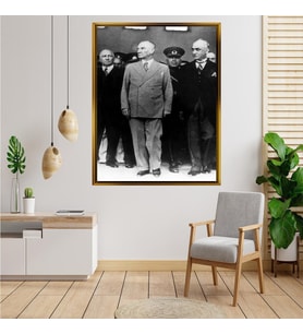 ÇERÇEVELİ ATATÜRK TABLO S42
