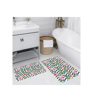 Eliana Home Baskılı 2'li Banyo Paspas Takımı RVG5113