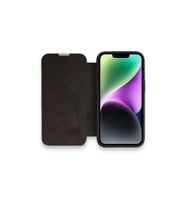 Apple İphone 14 Pro Kılıf Dolpin Kapaklı - Siyah
