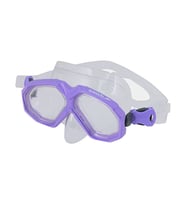 Speedo Au Dual Lenses Mask With Snrkl Purp Unisex Yüzücü Gözlüğü SOL25002C-SWDG Mor