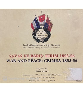 (Plak Değildir CD dir) CD Savaş ve Barış: Kırım 1853-56 CD (Karışık)