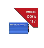 LEXRON 1000W-12V TAM SİNÜS İNVERTER (Mavi)