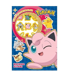 Pokemon Star Simli Çıkartmalı Boyama Kitabı Doğan Çocuk