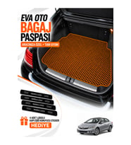 HONDA CİVİC-FB7-SEDAN (2012-2015) Uyumlu EVA Bagaj Paspası Araca Özel Taba