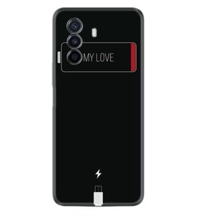 Huawei Nova Y70 Y90 Nova 9 SE  Kılıf Desemli Silikon My Love 1402