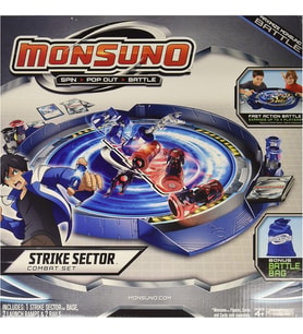 MONSUNO 4 Adet Kapsül-4 Figür-4 KART Full Oyun SETİ -  Lisanslı Mega Arena -