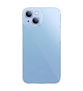Baseus Simple Case iPhone 14 6.1 Kamera Korumalı İnce Silikon Şeffaf Kılıf