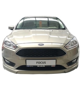 Focus Uyumlu 3 Hatchback - Sedan Uyumlu (2015 - 2018) Sonrası Ön Tampon Ek (Plastik)