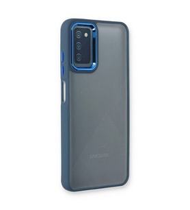 Samsung Galaxy A03s Kılıf Dora Kapak - Mavi