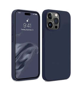 Durukar® iPhone 15 Pro Kılıf First Silikon - Lacivert