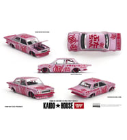 Mini GT //161 Datsun 510 Pro Street Buta V1 Model Araba (Pembe)